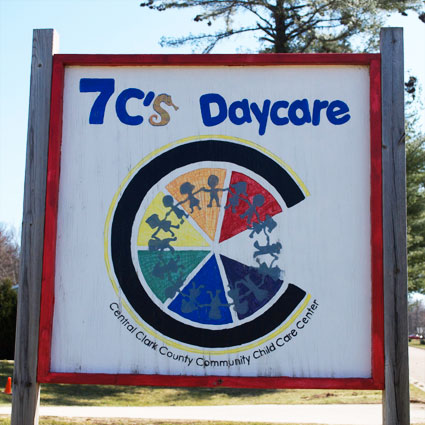 7C's Logo Sign